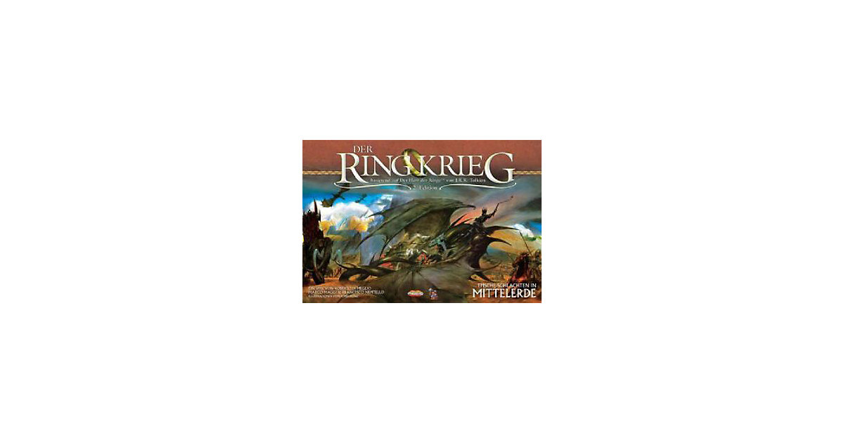 Asmodee · Der Herr der Ringe, Der Ringkrieg 2te Edition (Spiel) Asmodee · Der Herr der Ringe, Der Ringkrieg 2te Edition (Spiel)