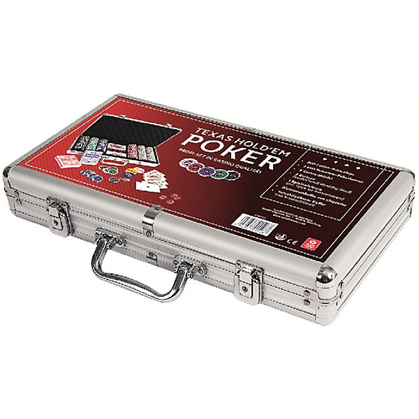 N/A Etuis für Pokerchips Robustes Design Würfel Aufnehmen Koffer-Poker-Container-Koffer/Box Kann Chips Spielkarten 