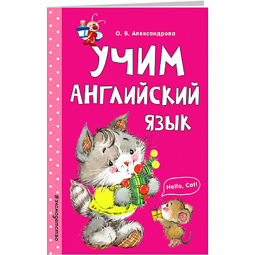 Равивающее пособие "Учим английский язык" Светлячок от Эксмо