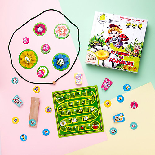 Настольная игра ЯиГрушка Букашки на ромашке от ЯиГрушка