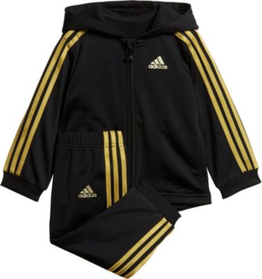 Baby Jogginganzug SHINY FZHD für Jungen, adidas Performance Baby Jogginganzug SHINY FZHD für Jungen, adidas Performance