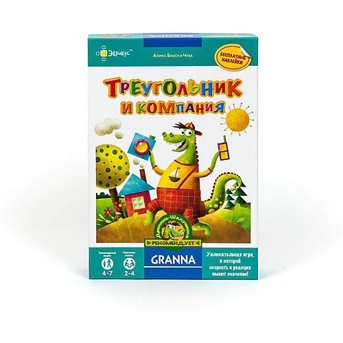 Настольная игра Эврикус "Треугольник и компания" от Эврикус