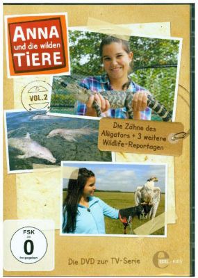 DVD Anna und die wilden Tiere - Die Zähne des Alligators Hörbuch