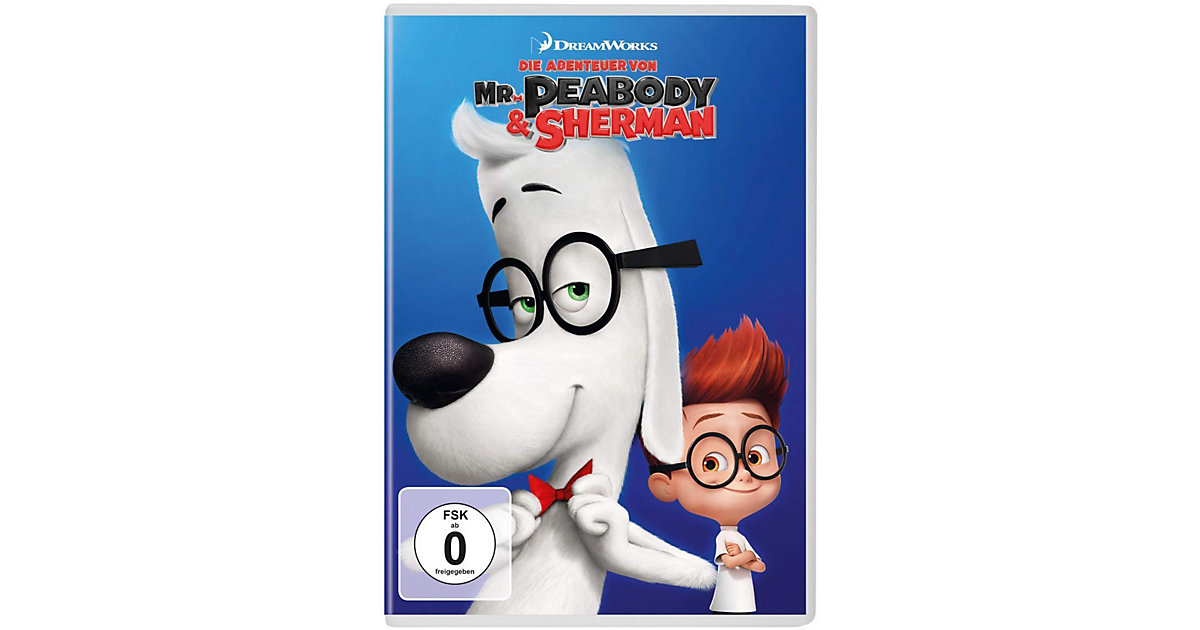DVD Die Abenteuer von Mr. Peabody & Sherman Hörbuch