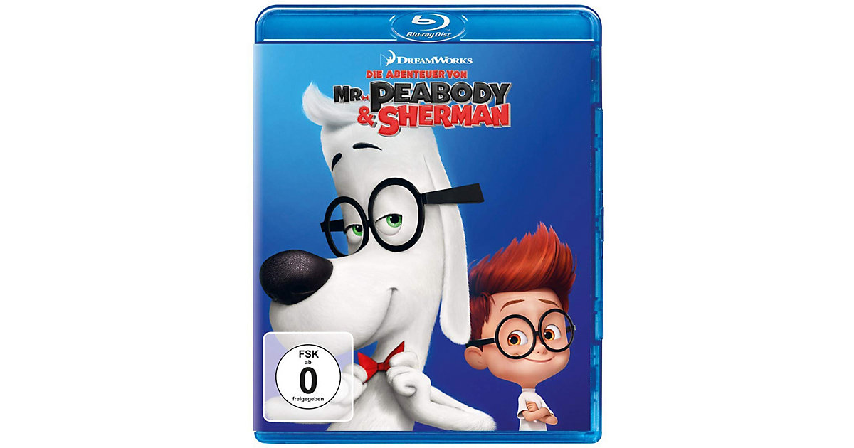 Blu-Ray Die Abenteuer von Mr. Peabody & Sherman Hörbuch