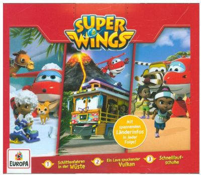 CD Super Wings - 3er CD-Box (Folgen 1-3) Hörbuch
