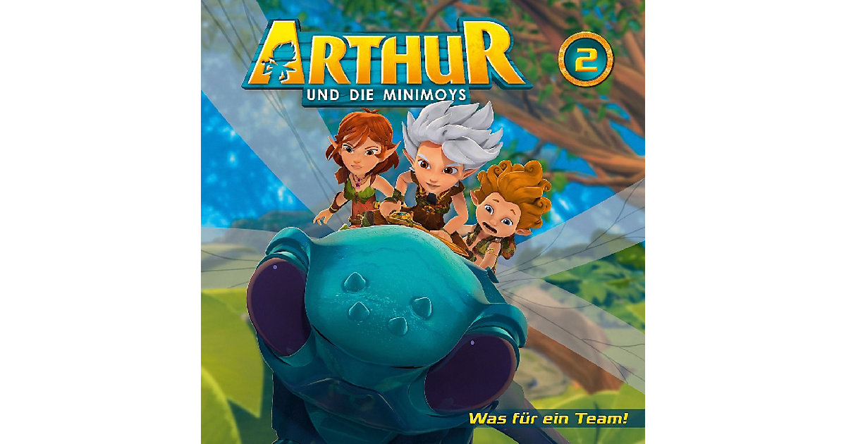 CD Arthur und die Minimoys 02 - Was ein Team! Hörbuch Kinder