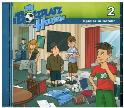 CD Die Bolzplatzhelden - Spieler in Gefahr Hrbuch