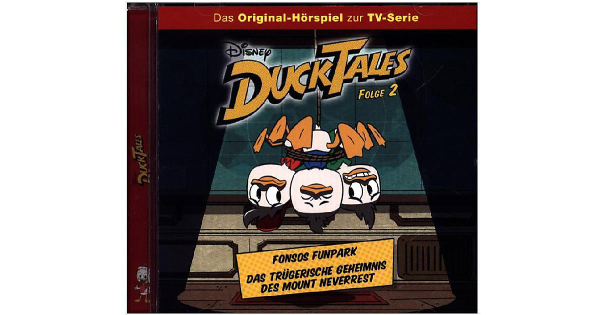 CD Ducktales 02 - Fonsos Funpark / Das trügerische Geheimnis des Mount Neverrest Hörbuch