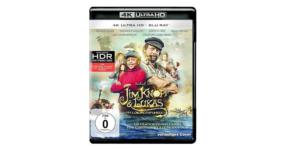 Warner Home Video · UHD-Blu-ray Jim Knopf und Lukas der Lokomotivführer 4K Warner Home Video · UHD-Blu-ray Jim Knopf und Lukas der Lokomotivführer 4K