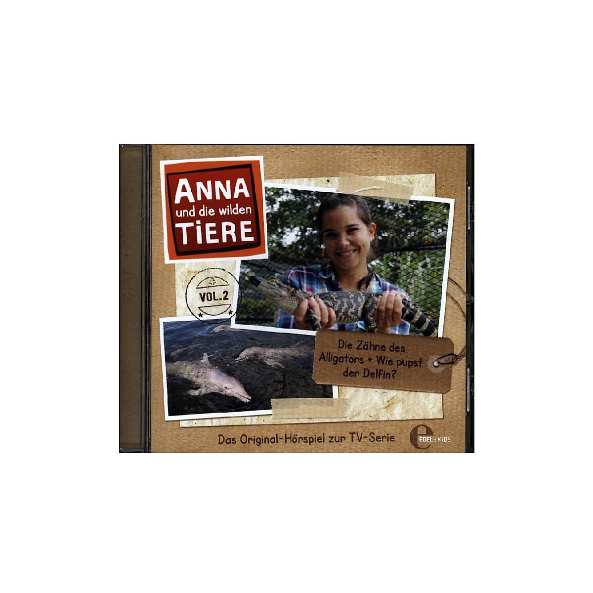 Edel CD Anna und die wilden Tiere 02 Die Zähne des Alligators + Wie pupst ein Delfin?