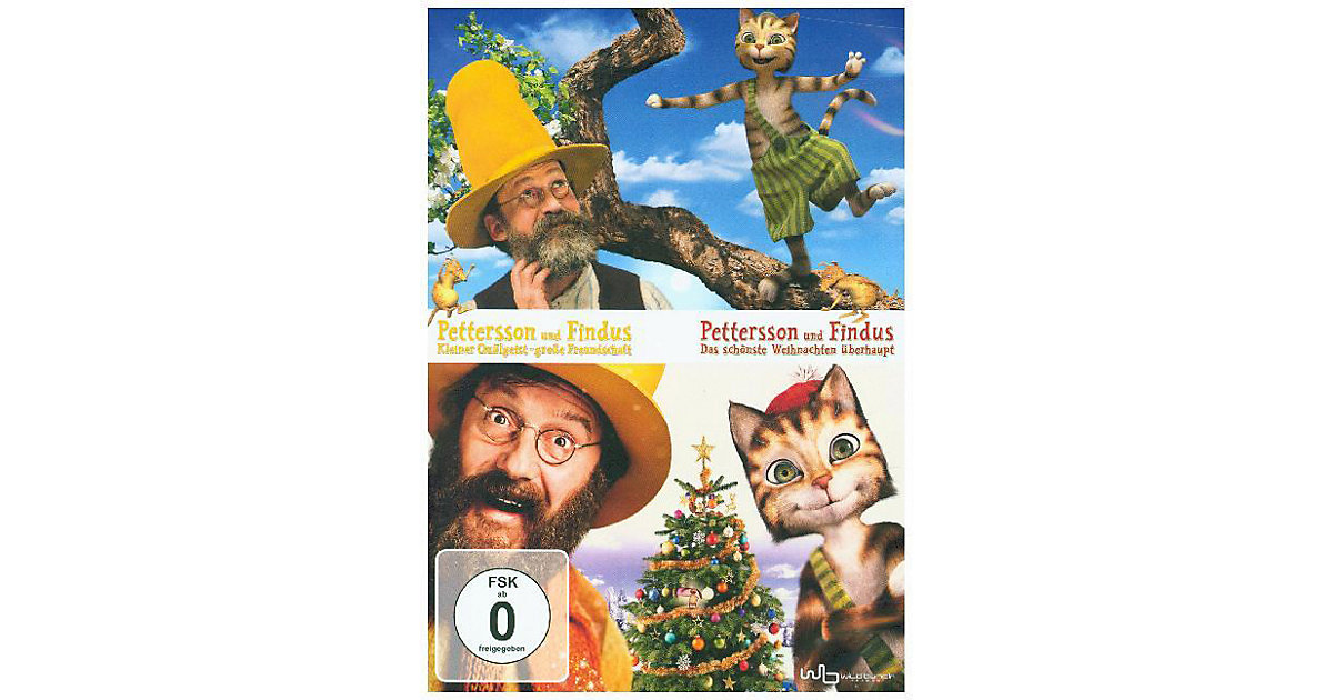 DVD Pettersson und Findus 1 & 2 Hörbuch