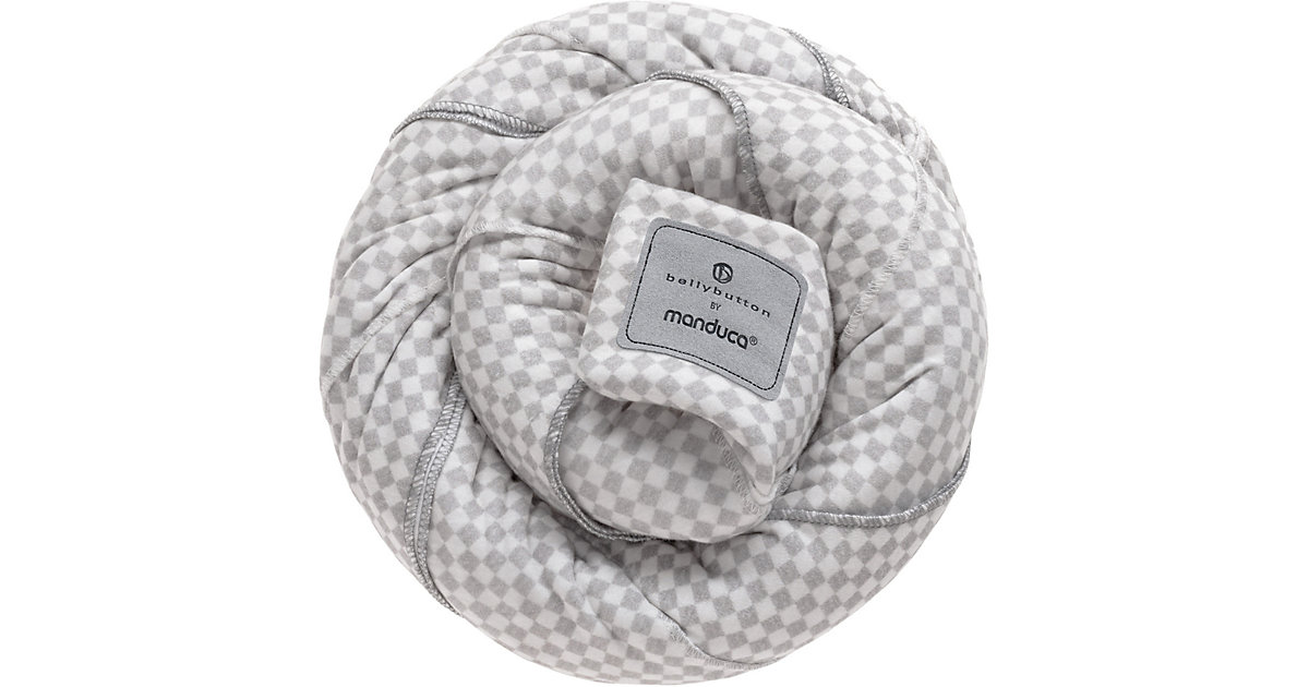 Manduca · Tragetuch sling, bellybutton by manduca, SoftCheck grey Manduca · Tragetuch sling, bellybutton by manduca, SoftCheck grey