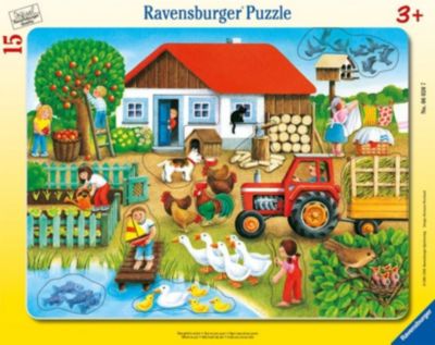 Ravensburger Puzzles 15 Teile Rahmenpuzzle Disney Kinder Polizei 