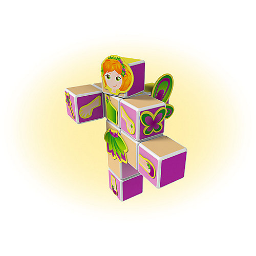 Конструктор магнитный Geomag "MagiCube" Принцессы, 35 деталей от Geomag