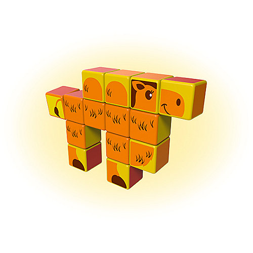 Конструктор магнитный Geomag "MagiCube" Сафари-парк, 16 деталей от Geomag
