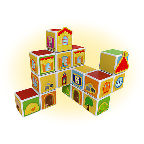 Конструктор магнитный Geomag "MagiCube" Замки и дома, 78 деталей от Geomag