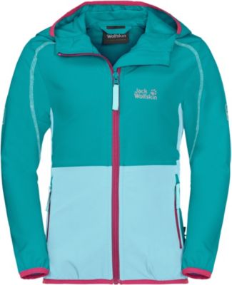 Sommersoftshelljacke TURBULENCE t�rkis Gr. 176 M�dchen Kinder