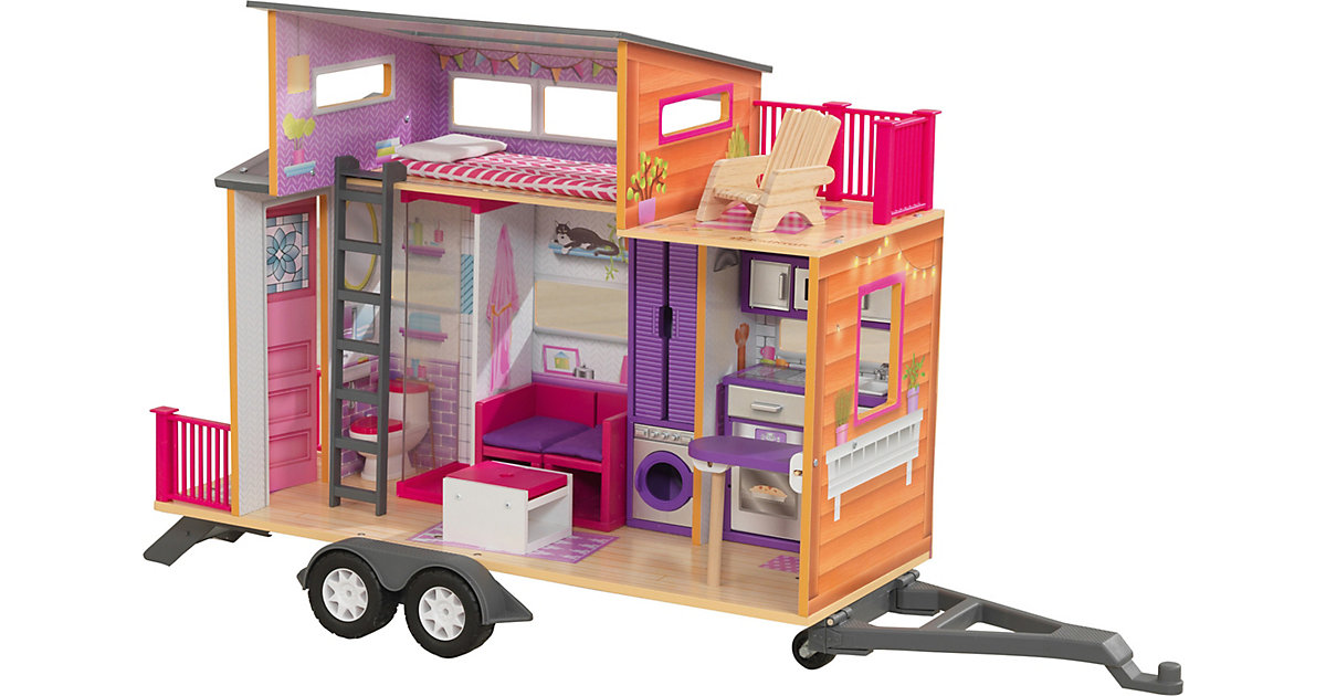 KidKraft · Teeny House Puppenhaus aus Holz mit Zubehör KidKraft · Teeny House Puppenhaus aus Holz mit Zubehör