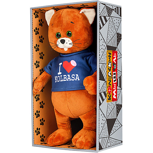Мягкая Игрушка Колбаскин Фанат Колбасы, 20 см, в Коробке от Колбаскин&Мышель
