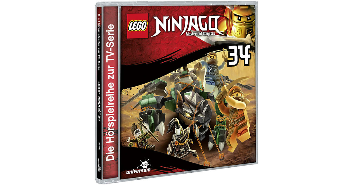 Spielzeug: Lego CD LEGO Ninjago - Masters of Spinjitzu 34 Hörbuch