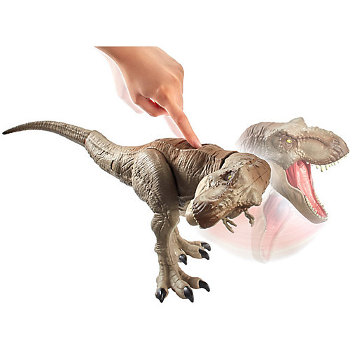 Игровая фигурка Jurassic World "Двойной удар" Ти-Рекс от Mattel
