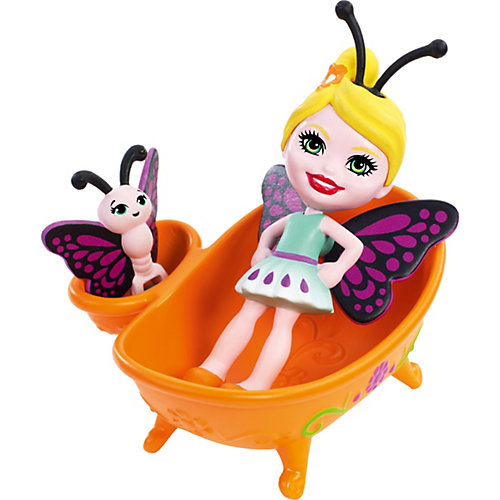 Игровой набор Enchantimals "Домик букашек" Бакси Бабочка и ванная от Mattel