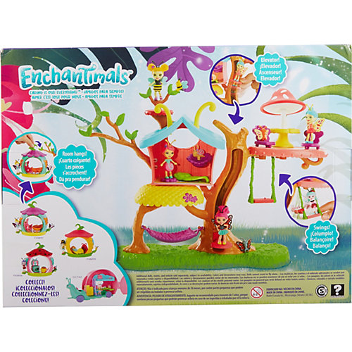 Игровой набор Enchantimals "Домик бабочек" Клубный дом Бакси Бабочки от Mattel
