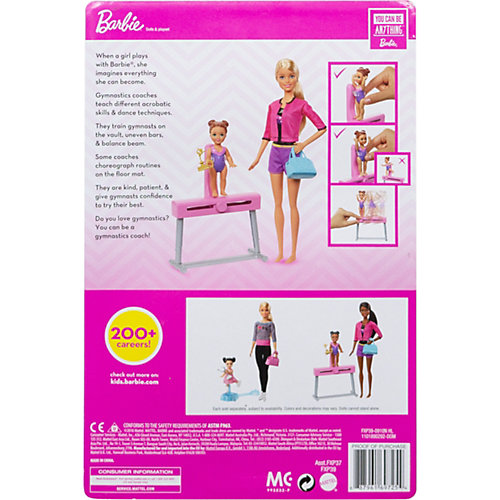 Игровой набор Barbie "Спортивная карьера" Гимнастика, блондинка от Mattel