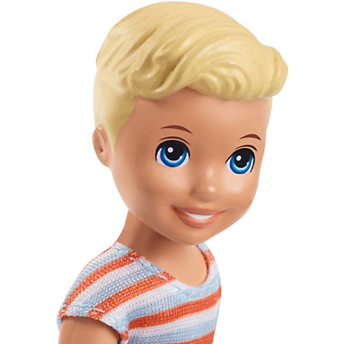 Игровой набор Barbie "Скиппер няня" Малыш на горке с песочницей от Mattel