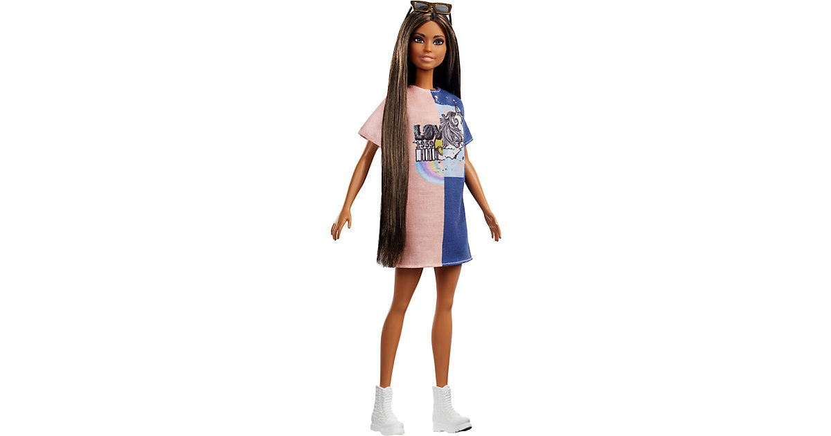 Barbie Fashionistas Puppe Tone Graphic Dress