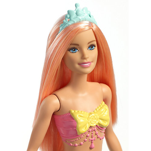 Кукла Barbie Dreamtopia "Волшебные русалочки", с оранжевыми волосами от Mattel