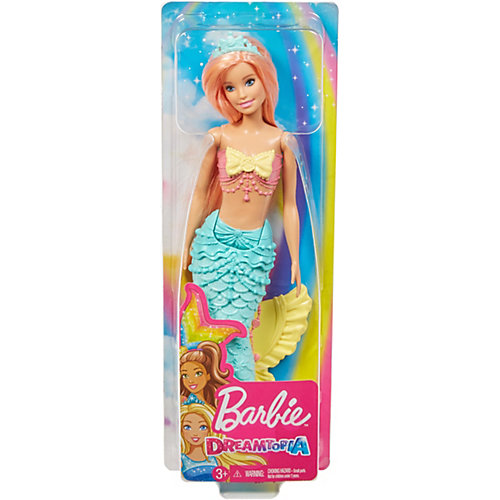 Кукла Barbie Dreamtopia "Волшебные русалочки", с оранжевыми волосами от Mattel