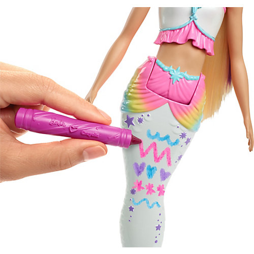 Кукла Barbie Dreamtopia Color Magic Цветная русалочка от Mattel