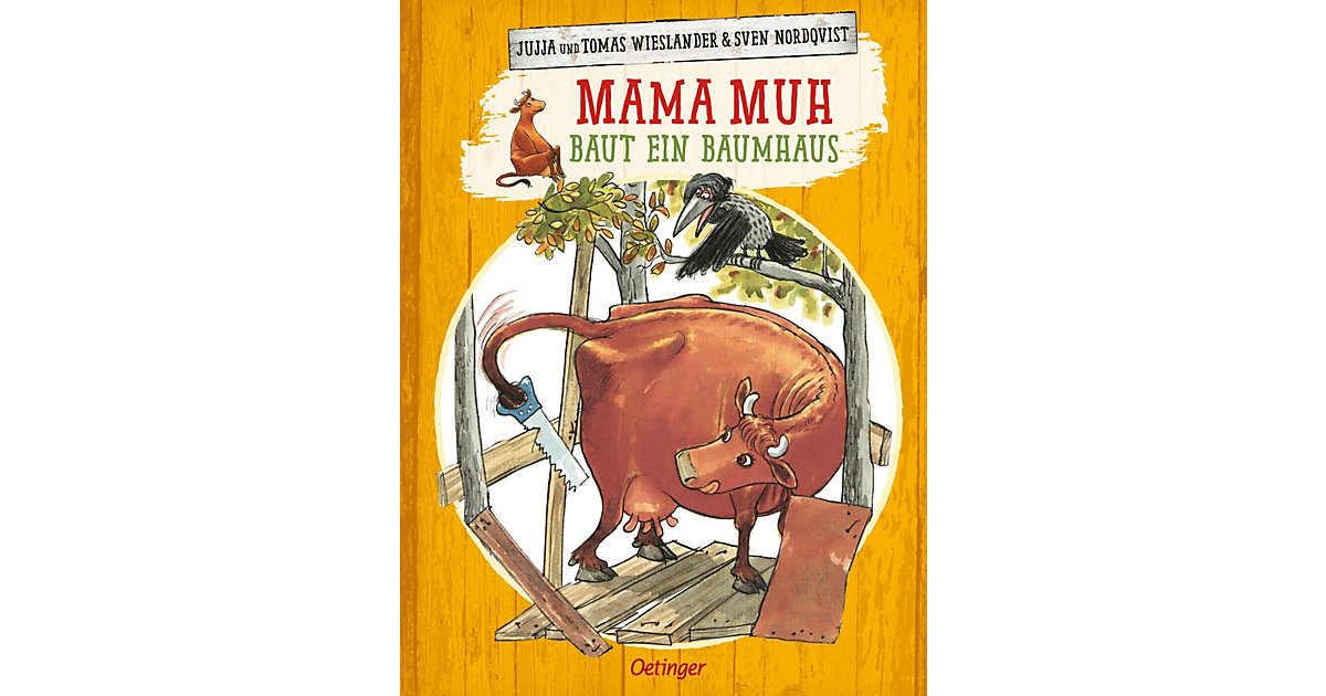 Buch - Mama Muh baut ein Baumhaus