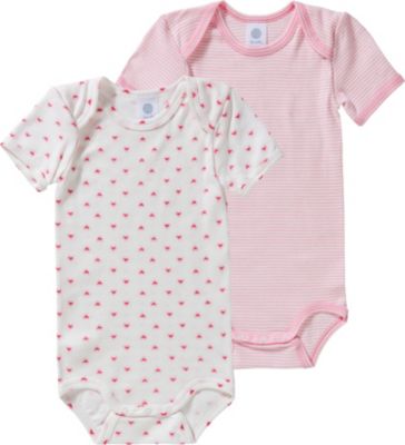 Bodies Doppelpack , organic cotton rosa Gr. 86 Mdchen Kleinkinder