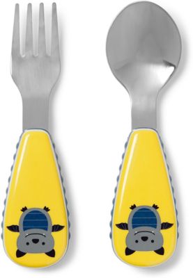 Skip Hop Zootensils Kinderbesteck, Fledermaus Bailey dunkelblau