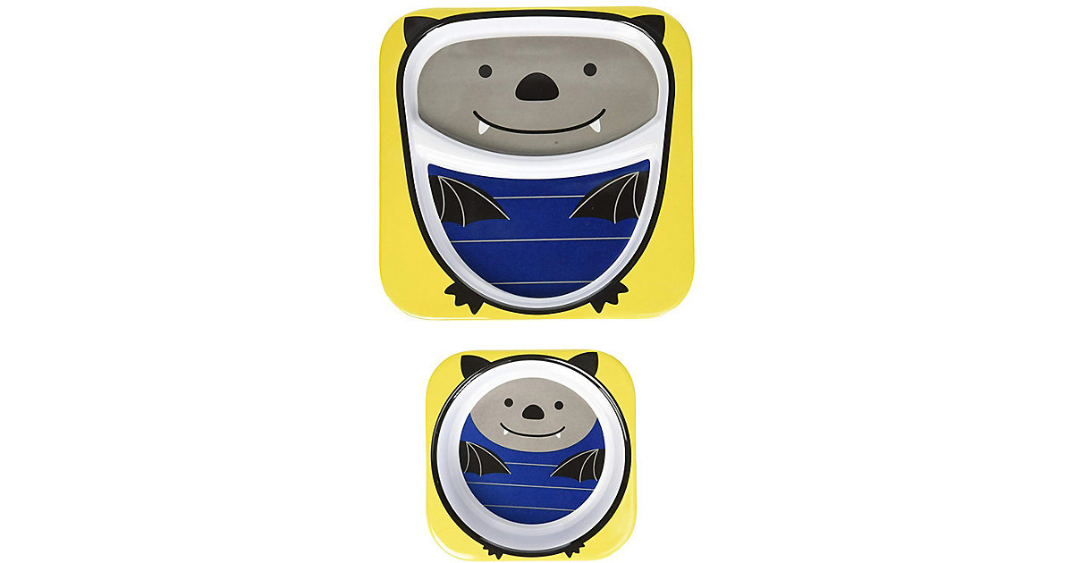 Skip Hop · Skip Hop Kindergeschirr, 2-tlg., Fledermaus Bailey Skip Hop · Skip Hop Kindergeschirr, 2-tlg., Fledermaus Bailey