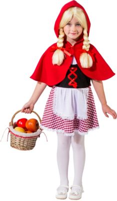 Rotkäppchen Fasching Kostüm Märchen Kinder 
