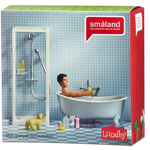 Мебель для домика Lundby "Смоланд" Ванная и душевая от Lundby