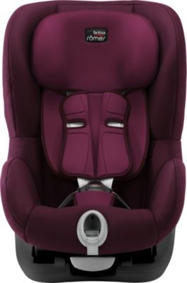 Auto-Kindersitz King II, Black Series, Burgundy Red 2