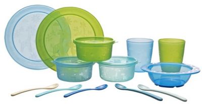 Esslernset, 12-tlg., Boy mehrfarbig