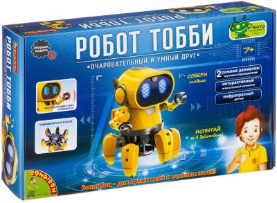 Французские опыты Bondibon "Науки с Буки" Робот Тобби