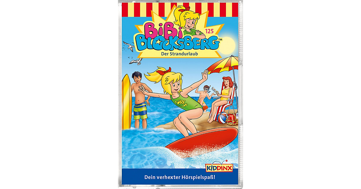MC Bibi Blocksberg 125 - Der Strandurlaub Hörbuch