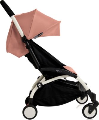 Kombi Kinderwagen YOYO+ 0+ & 6+, Ginger, weißes Gestell, 2019, BABYZEN