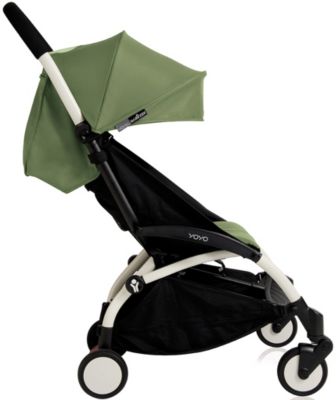 Kombi Kinderwagen YOYO+ 0+ & 6+, Peppermint, weißes Gestell, 2019