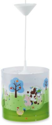 Drehpendel-Lampe Wieslinge blau/grn