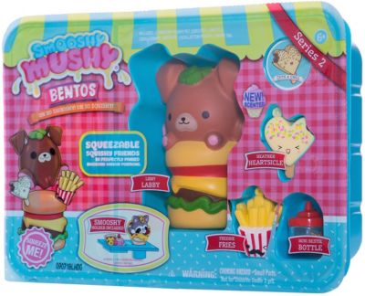 Игрушка-антистресс Smooshy Mushy Bento "Школьный завтрак", 2 серия, Собачка Либби