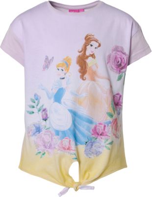 Disney Princess T-Shirt zum Knoten lila Gr. 116 Mdchen Kinder