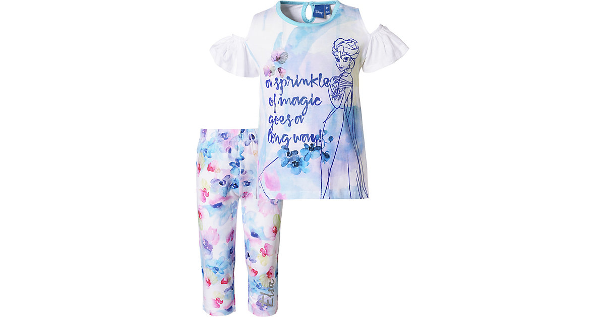 Disney · Disney Die Eiskönigin Set T-Shirt + Caprileggings Gr. 122 Mädchen Kinder Disney · Disney Die Eiskönigin Set T-Shirt + Caprileggings Gr. 122 Mädchen Kinder